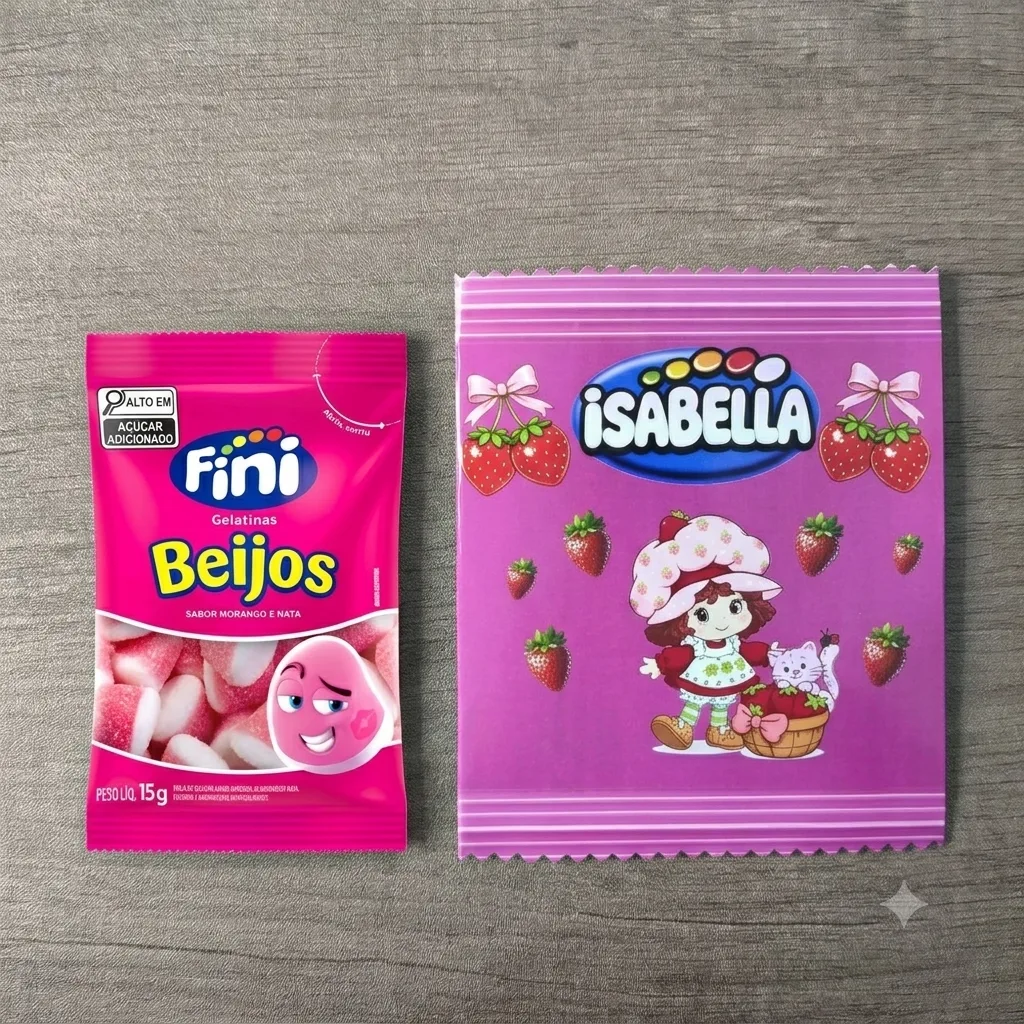 Embalagens Personalizadas para Festinhas (Mini Fini)