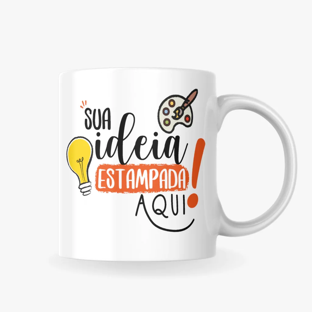 Caneca Personalizada - Branca