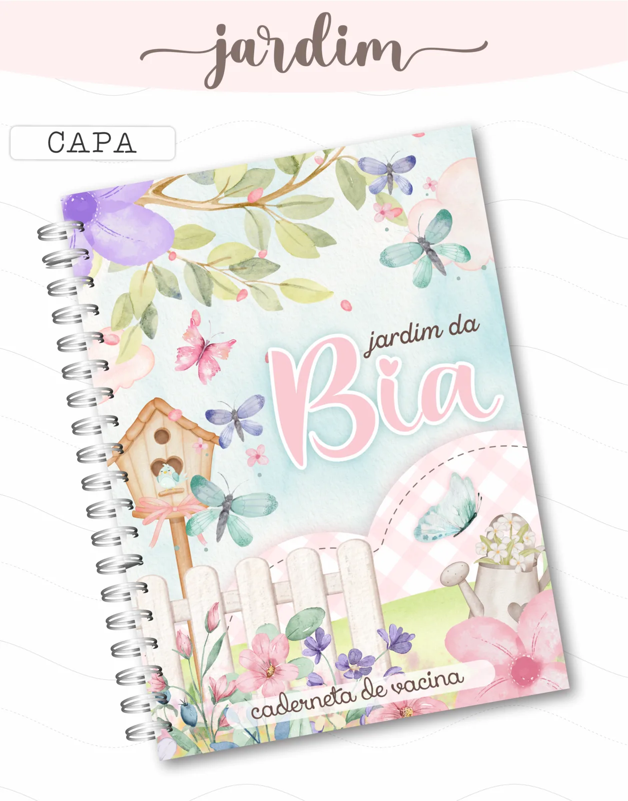 Caderneta de vacina - Jardins