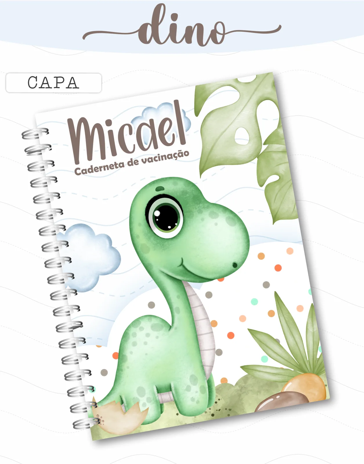 Caderneta de vacina - Dino