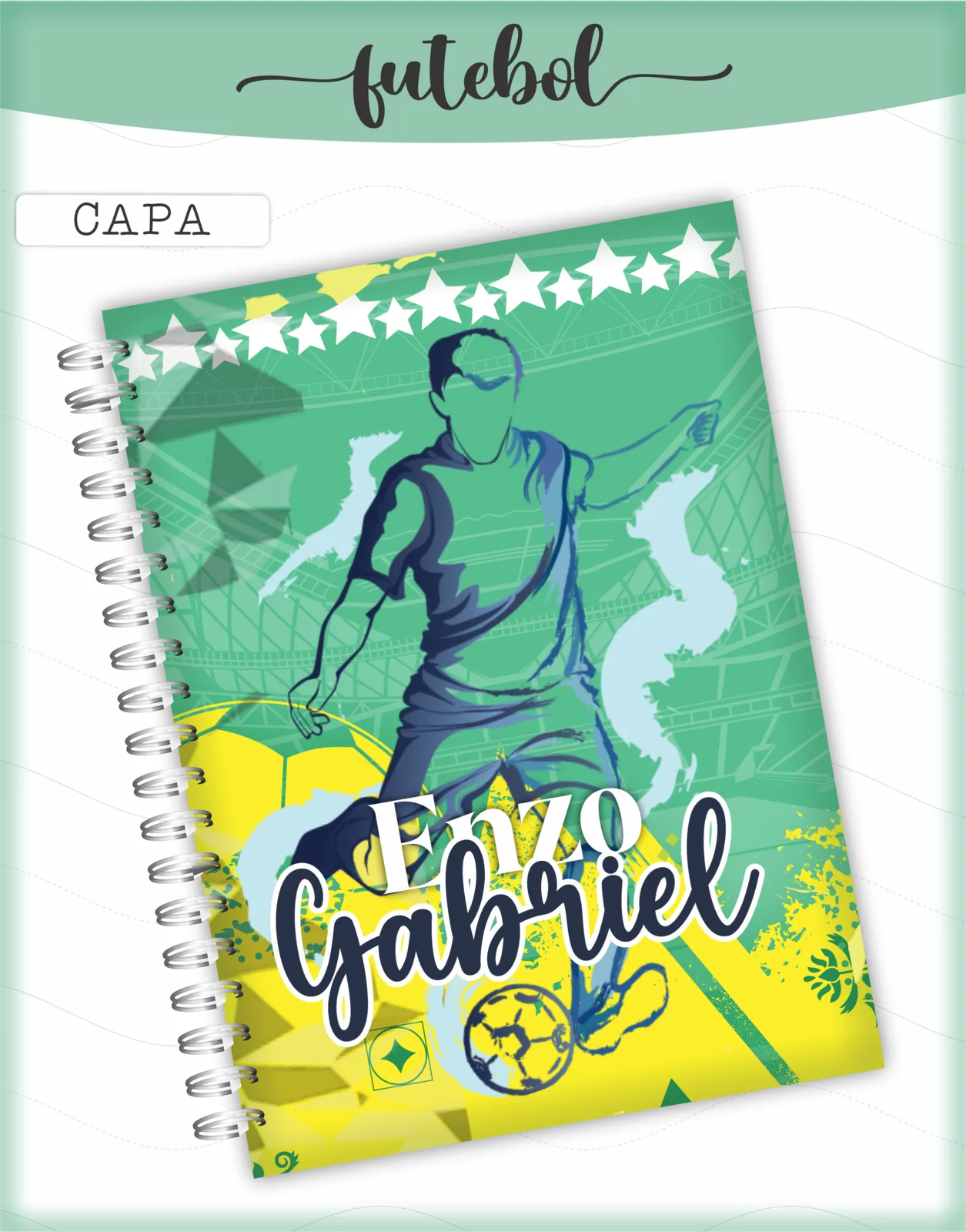 Caderneta de vacina - Futebol