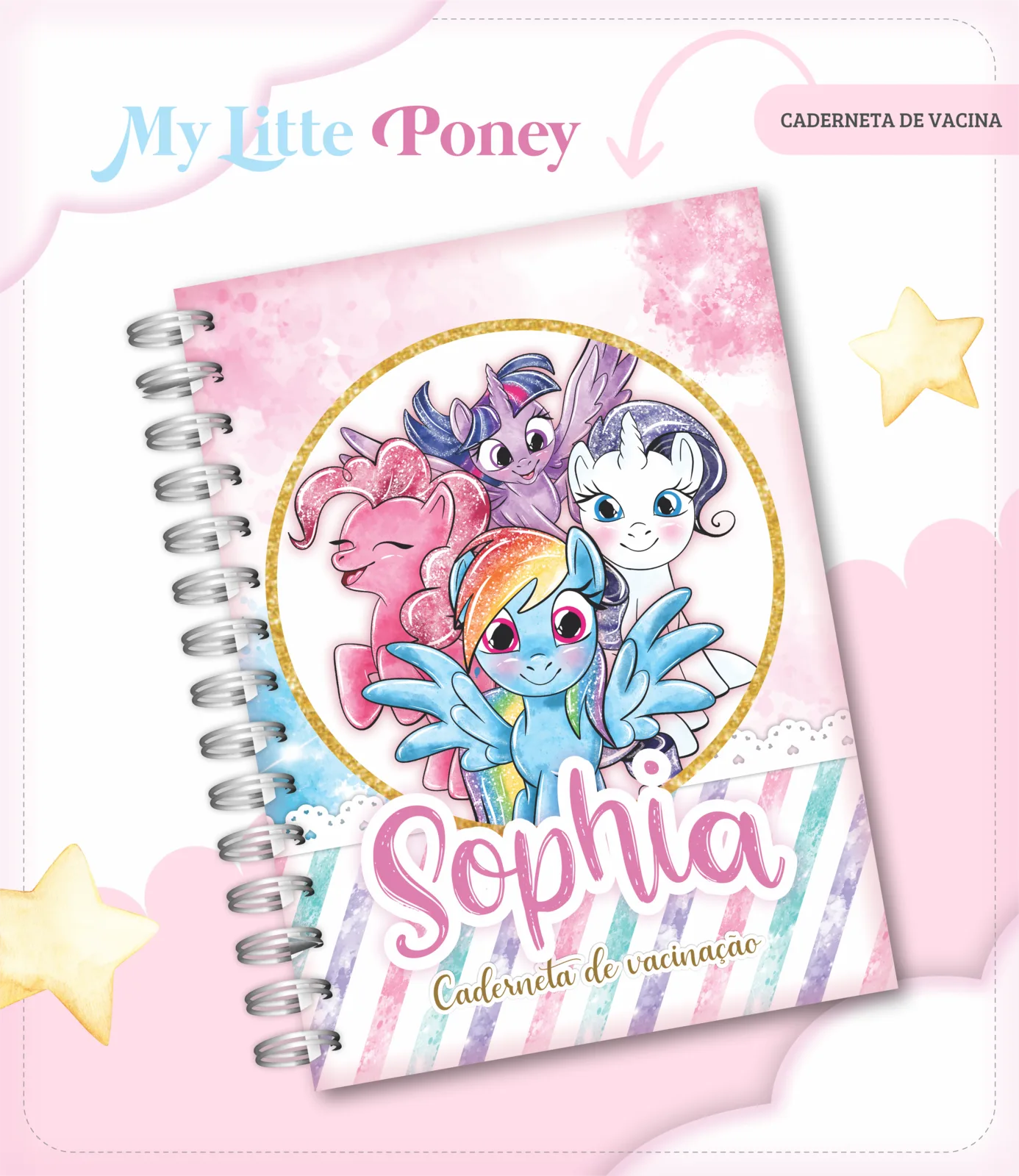 Caderneta de vacina - My litte poney