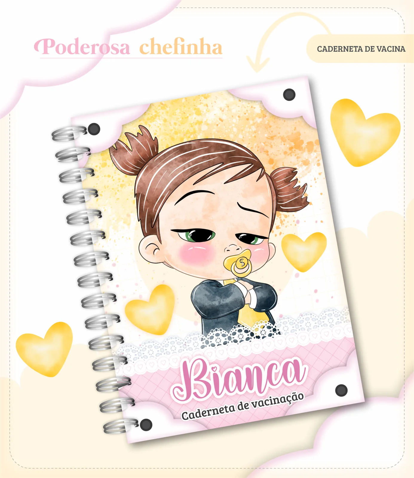 Caderneta de vacina - Poderosa chefinha