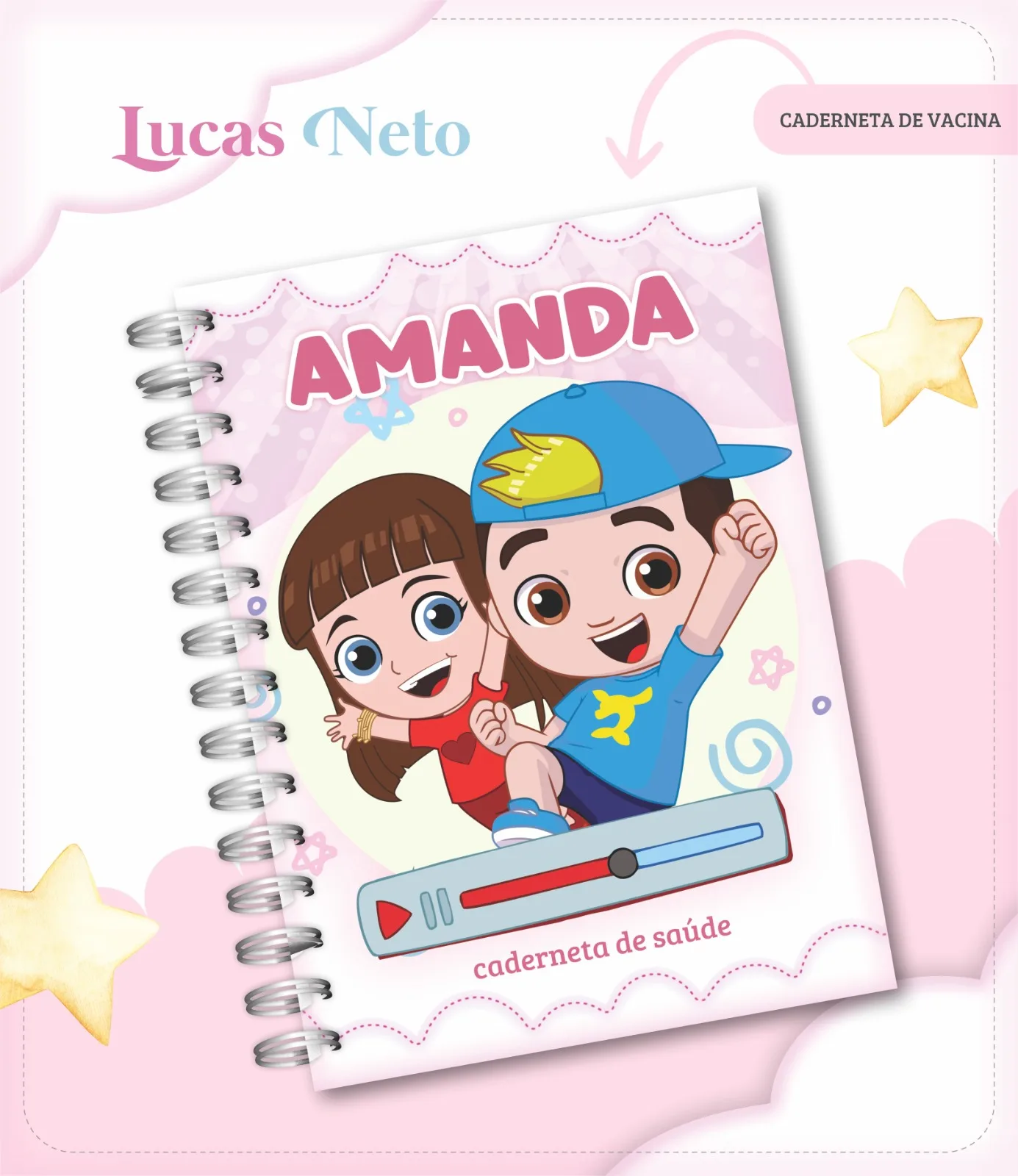 Caderneta de vacina - Lucas neto