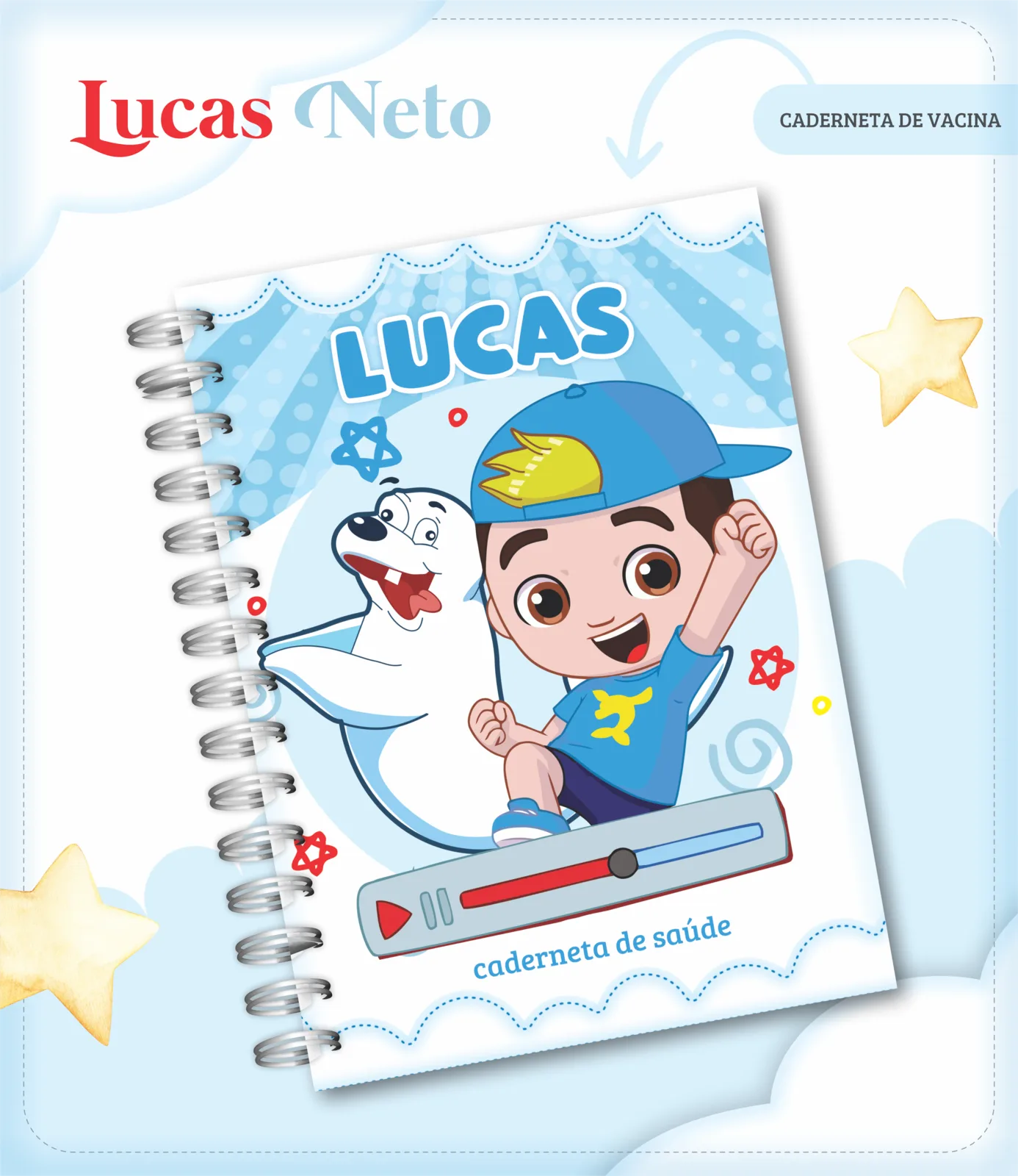 Caderneta de vacina - Lucas neto
