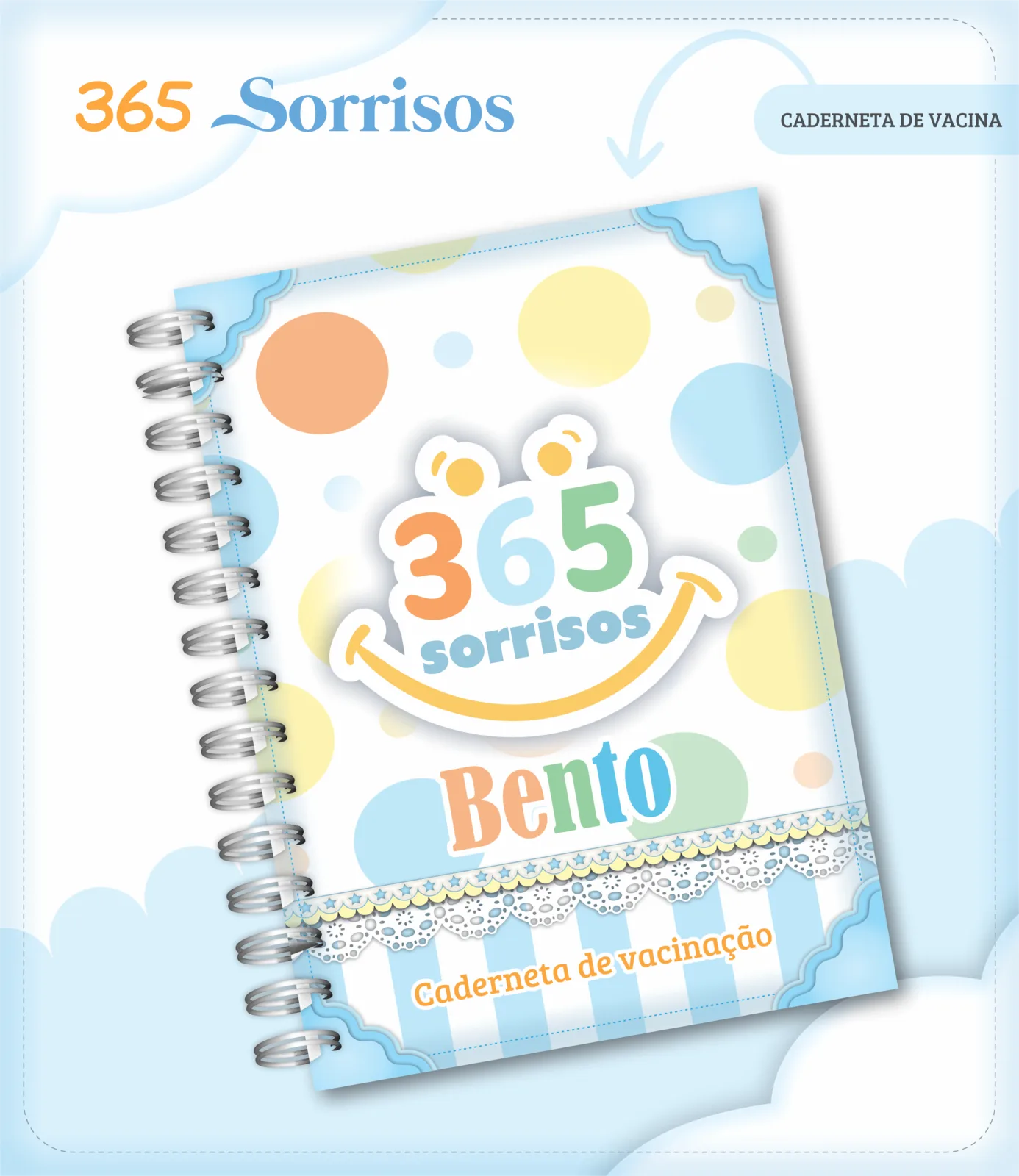 Caderneta de vacina - Sorrisos