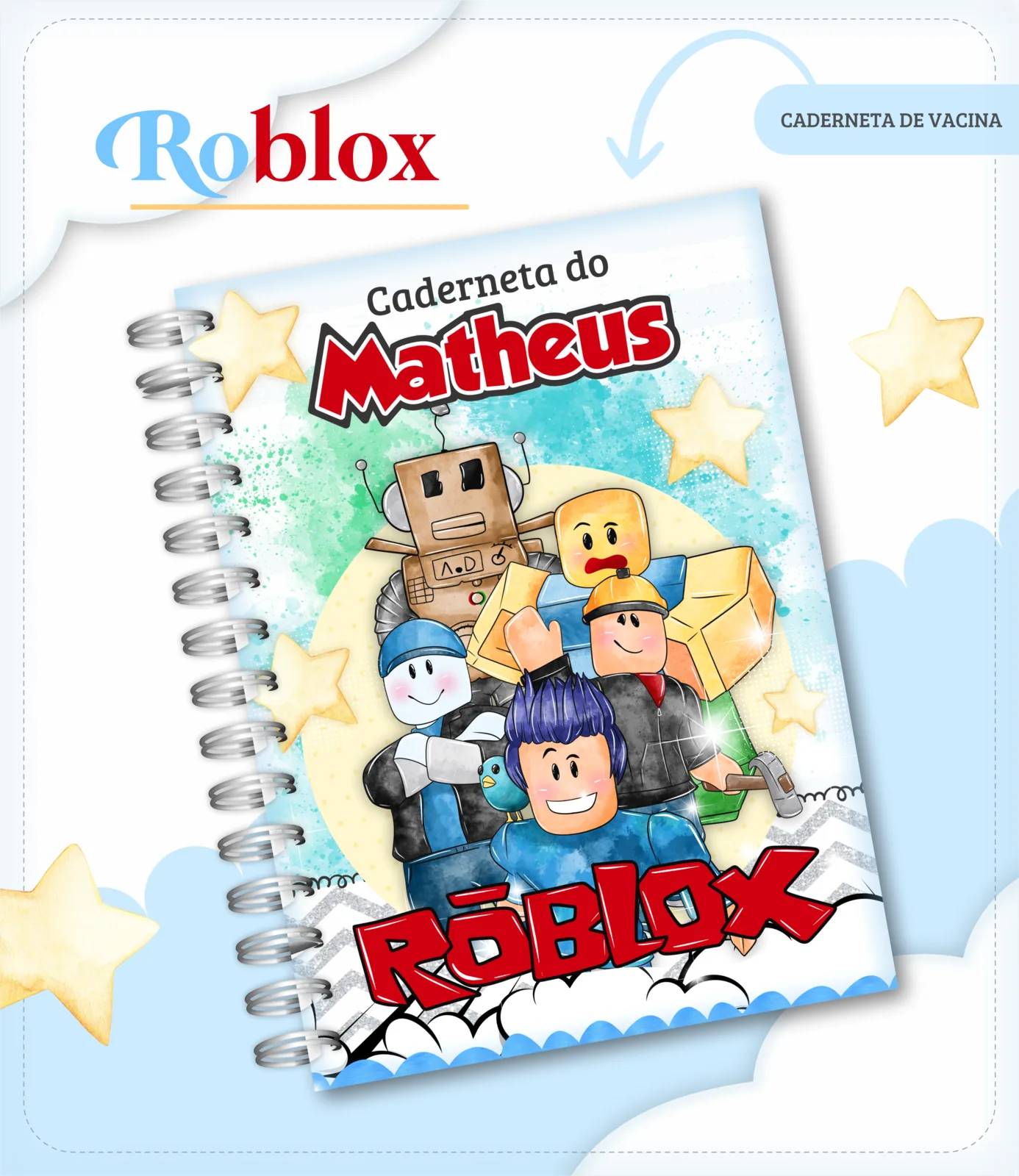 Caderneta de vacina - Roblox