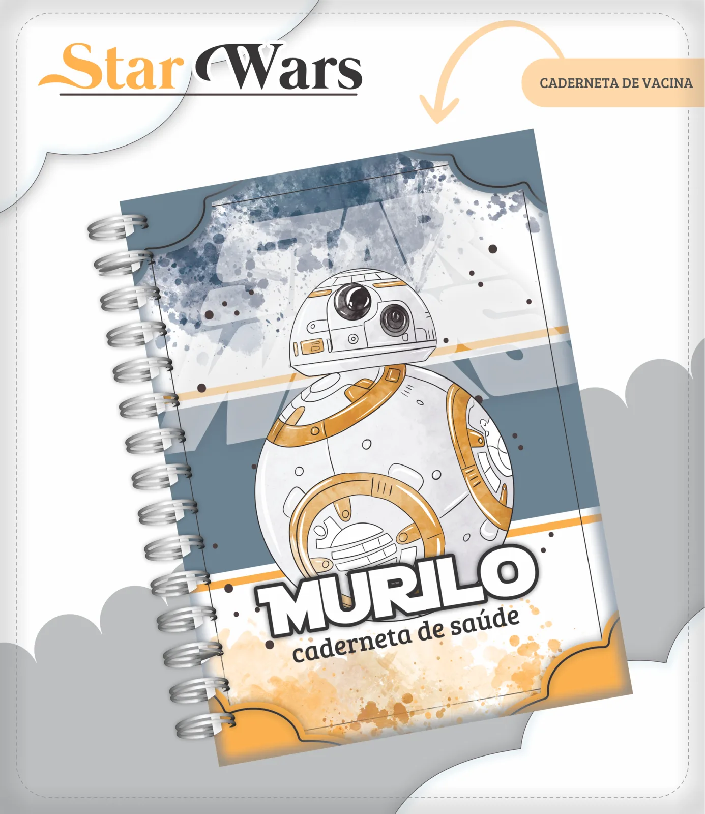 Caderneta de vacina - StarWars