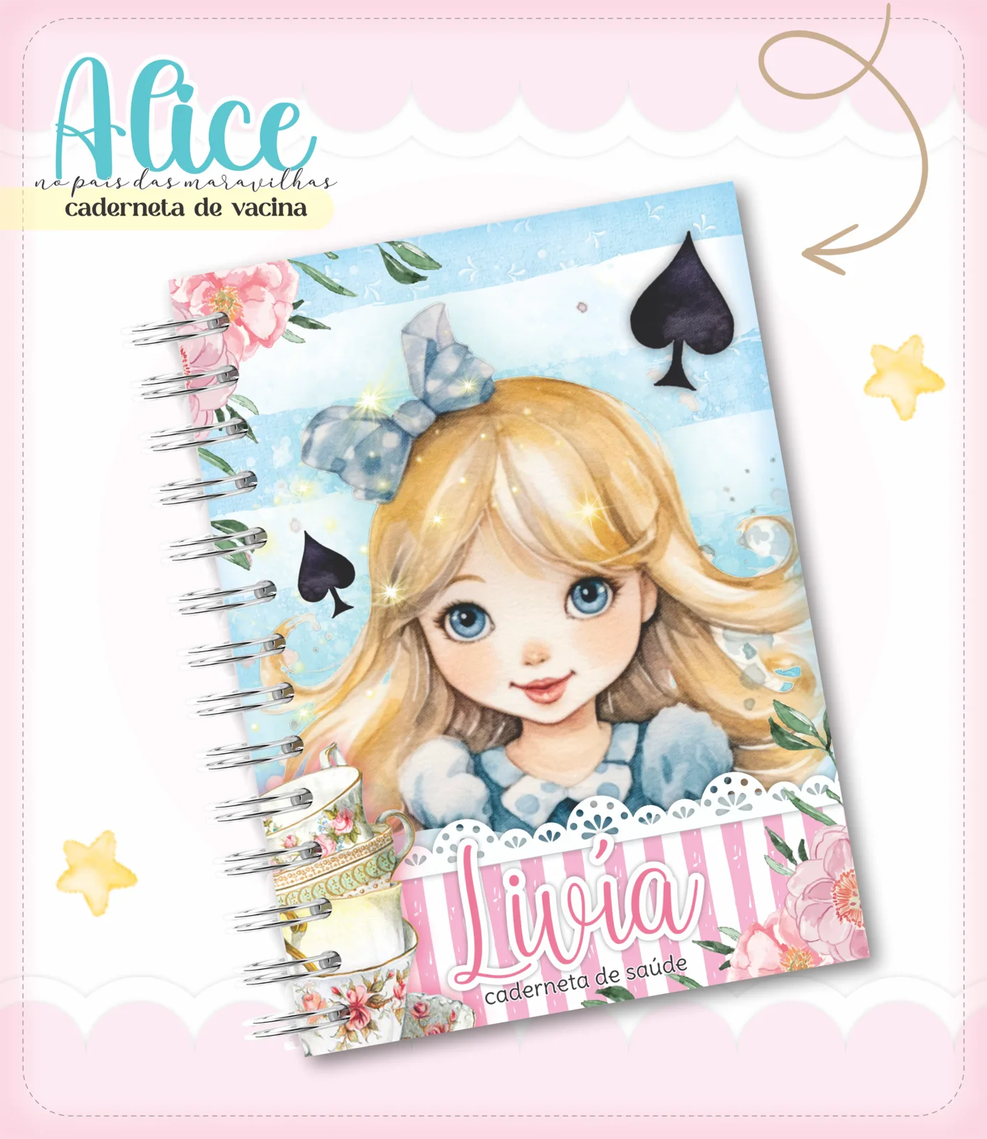 Caderneta de vacina - Alice