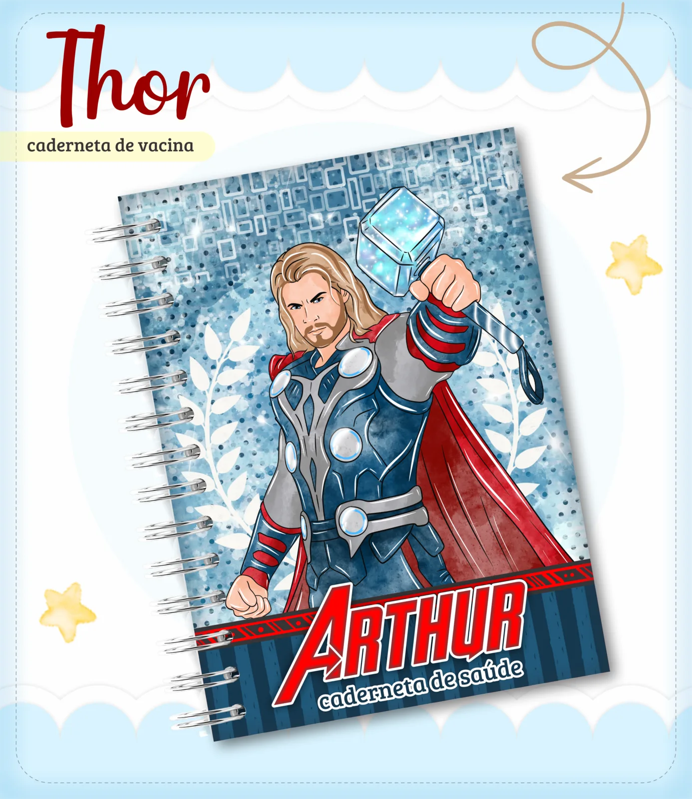 Caderneta de vacina - Thor