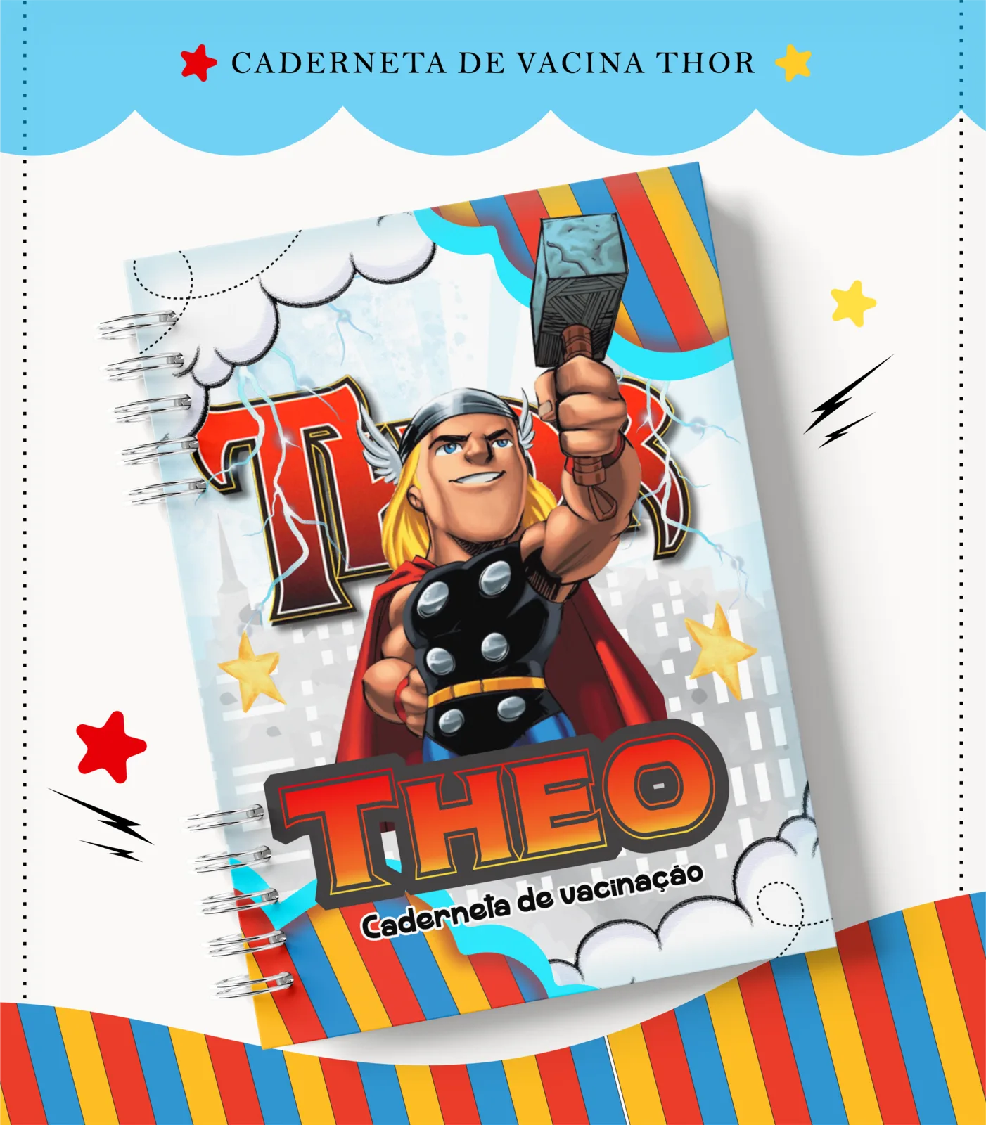 Caderneta de vacina - Thor
