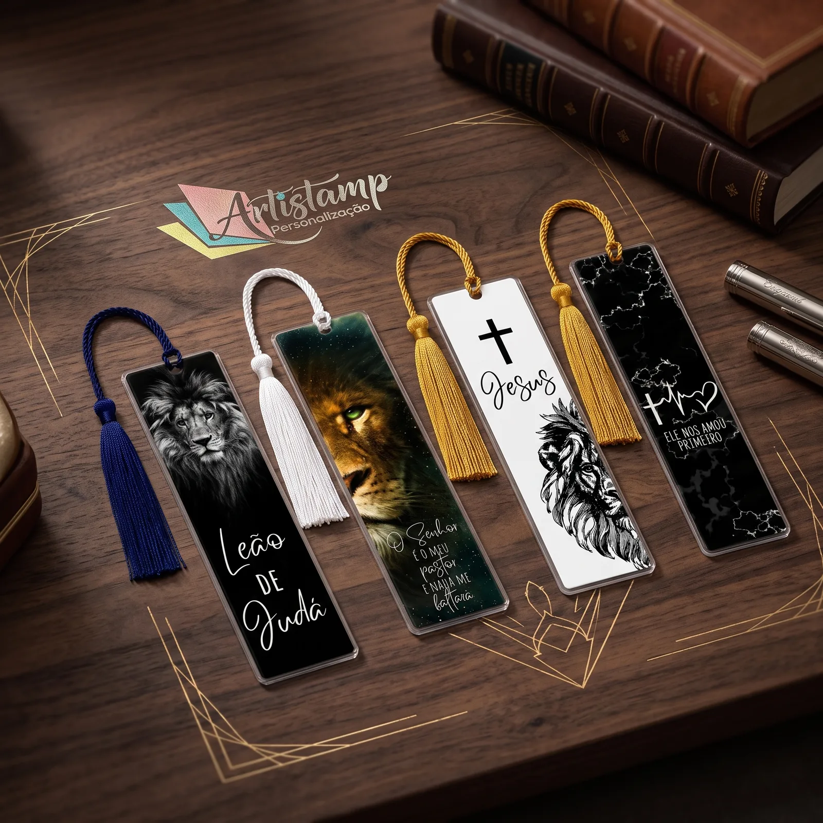 Marcador de Pagina com Tassel