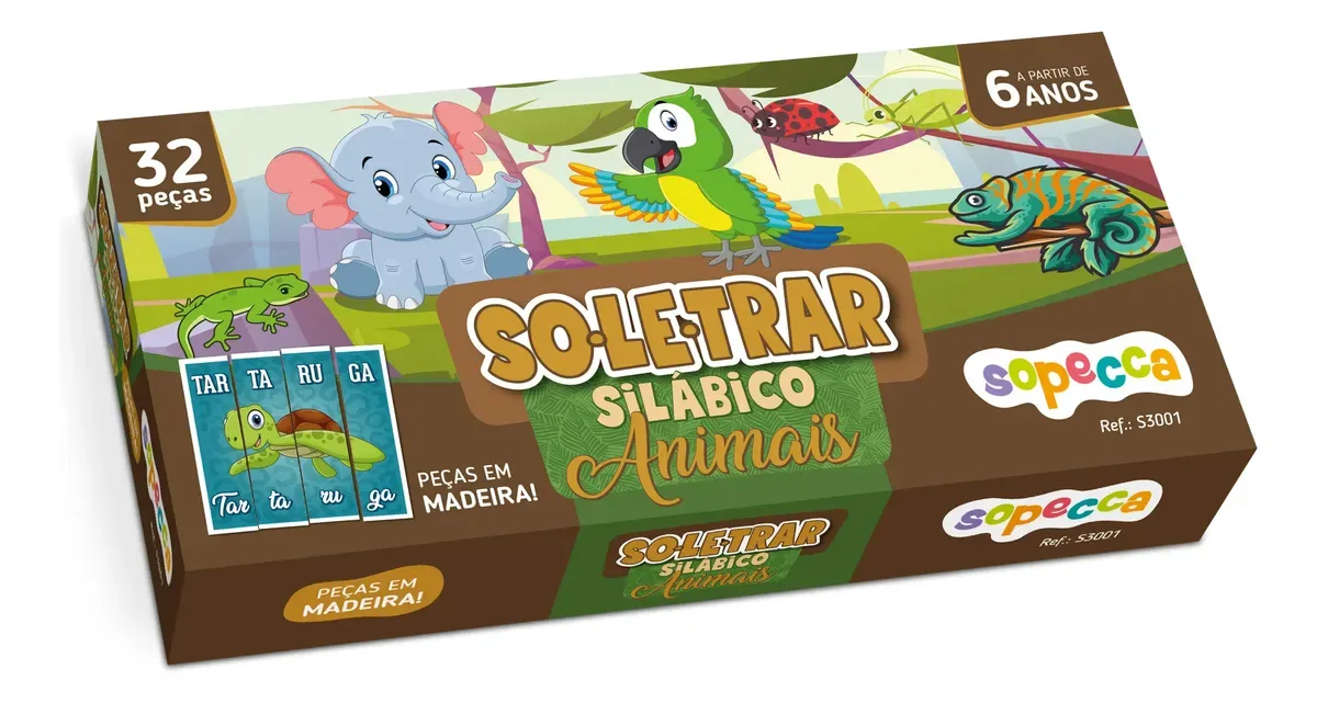 SOLETRAR SILÁBICO ANIMAIS
