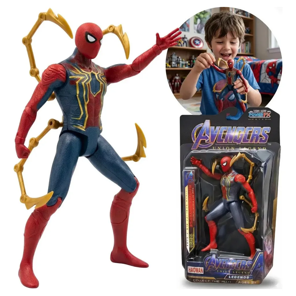 BONECO AVENGERS HOMEM ARANHA