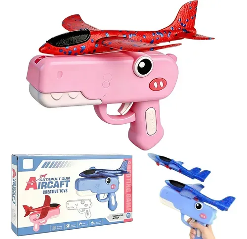 AVIÃO COM LANÇADOR