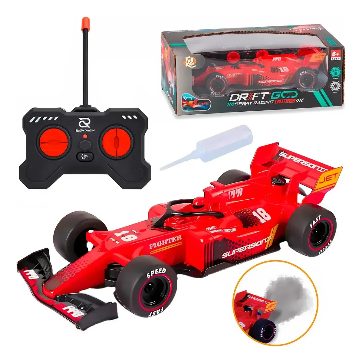 CARRINHO CONTROLHE REMOTO F1 DRIFT GO