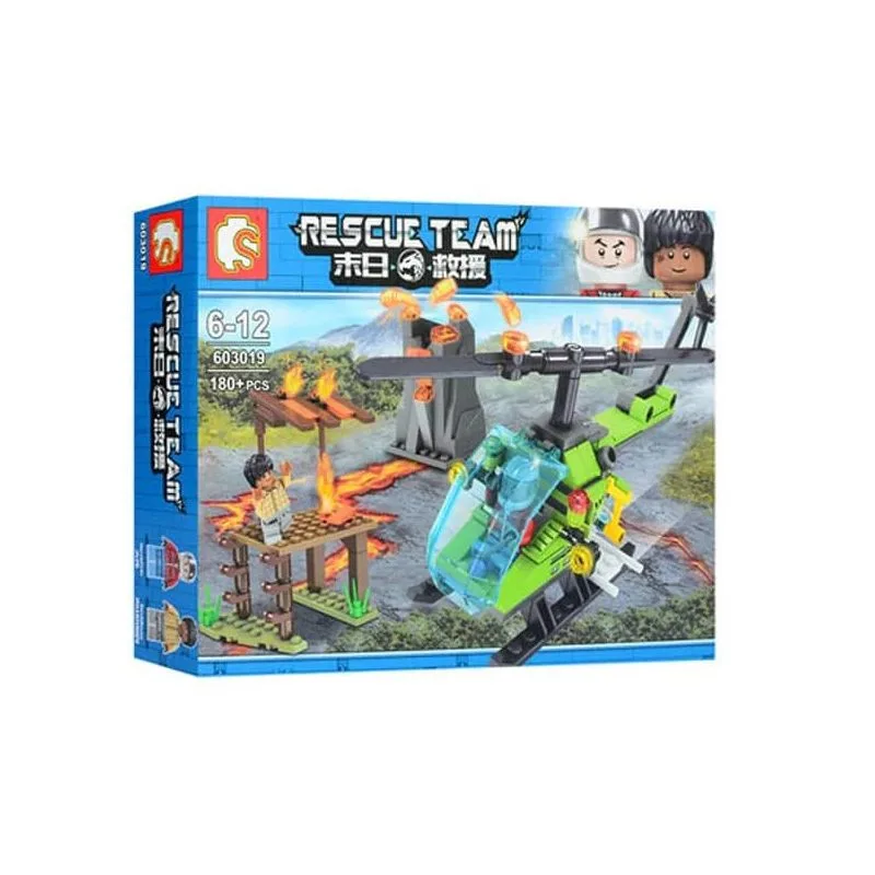 HELICÓPTERO 186 PEÇAS