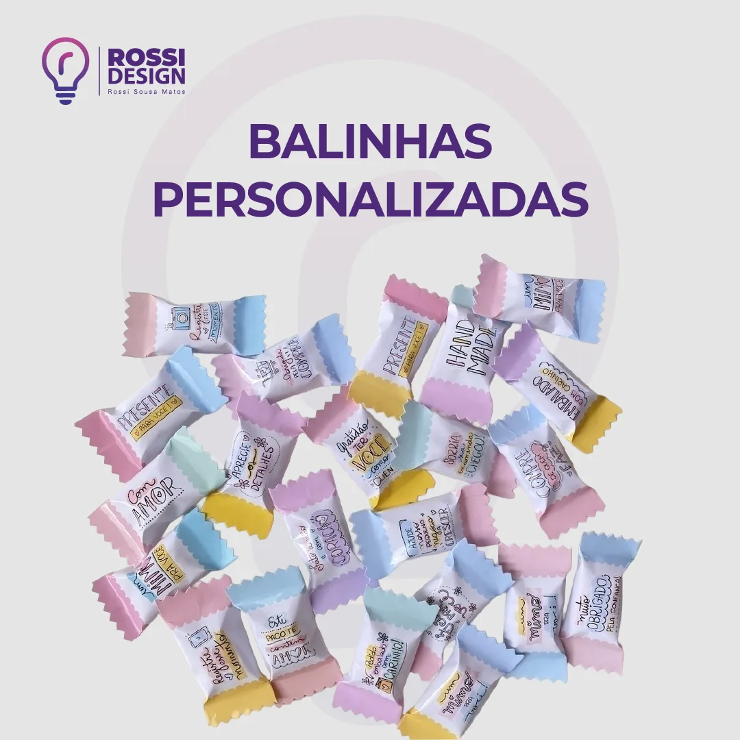 Balinhas Personalizadas