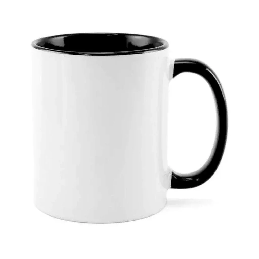 CANECA ALÇA E INTERIOR PRETA