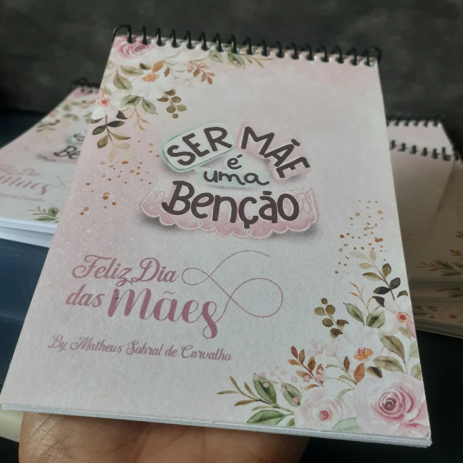 Bloco Personalizado A5 (14,8 x 21 cm)