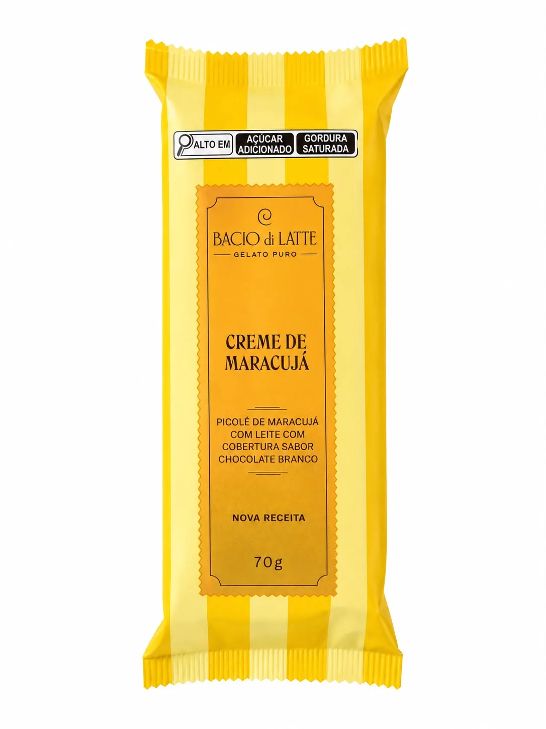 PICOLÉ DE CREME DE MARACUJÁ