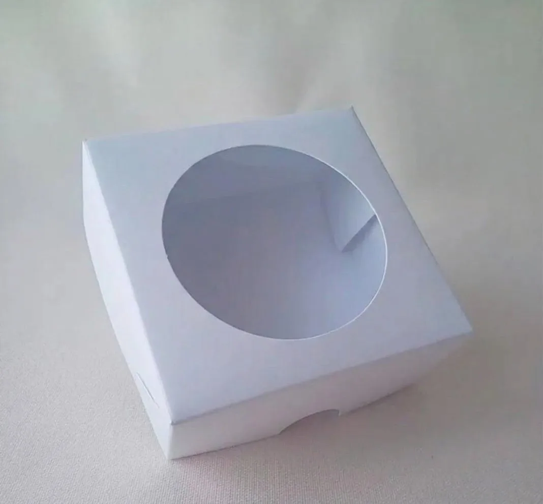 Caixa para sabonete com Visor